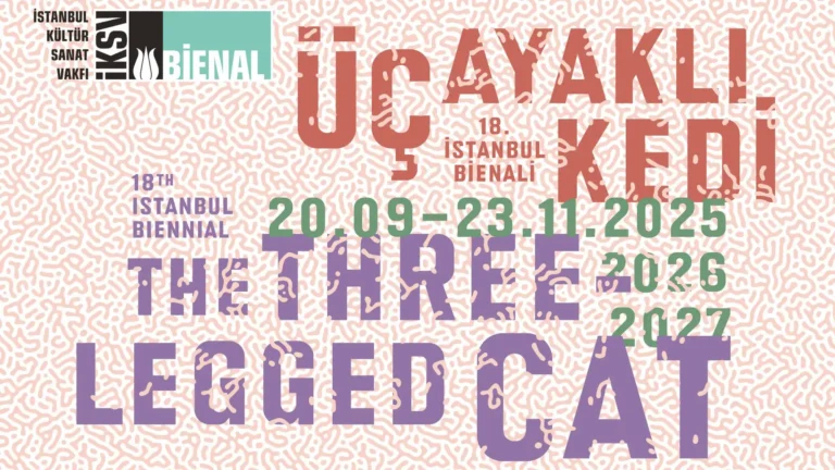 18. İstanbul Bienali: “Üç Ayaklı Kedi” Temasıyla Sanat ve Hayat Arasında Yeni Bir Yolculuk